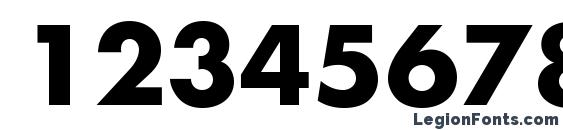 Agfatumc bold Font, Number Fonts