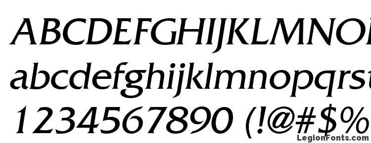глифы шрифта Agfriquerc italic, символы шрифта Agfriquerc italic, символьная карта шрифта Agfriquerc italic, предварительный просмотр шрифта Agfriquerc italic, алфавит шрифта Agfriquerc italic, шрифт Agfriquerc italic