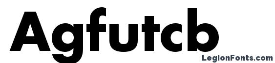 Agfutcb Font