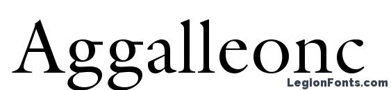 шрифт Aggalleonc, бесплатный шрифт Aggalleonc, предварительный просмотр шрифта Aggalleonc