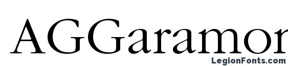 AGGaramond Cyr Light font, free AGGaramond Cyr Light font, preview AGGaramond Cyr Light font