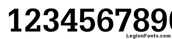 Aggloriac bold Font, Number Fonts