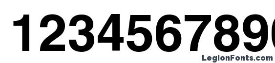 Aghcb Font, Number Fonts