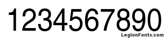 AGHlvCyrillic Normal90n Font, Number Fonts