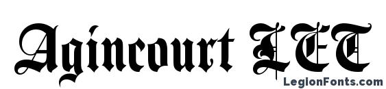 Agincourt LET Plain.1.0 font, free Agincourt LET Plain.1.0 font, preview Agincourt LET Plain.1.0 font