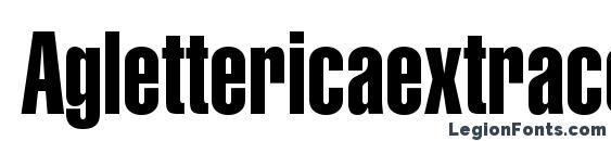 Aglettericaextracompressedc Font