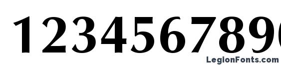 AGOptCyrillic Bold Font, Number Fonts