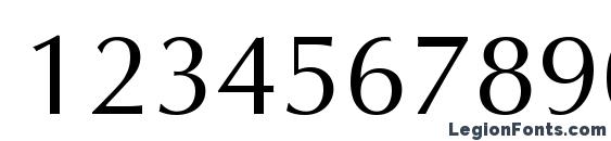 AGOptCyrillic Normal Font, Number Fonts