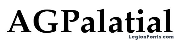 AGPalatial Bold Font