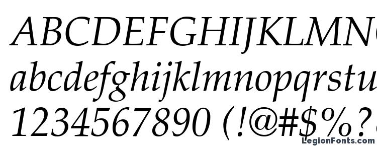 глифы шрифта AGPalatial Italic, символы шрифта AGPalatial Italic, символьная карта шрифта AGPalatial Italic, предварительный просмотр шрифта AGPalatial Italic, алфавит шрифта AGPalatial Italic, шрифт AGPalatial Italic