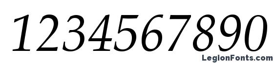 Agpalatialc italic Font, Number Fonts