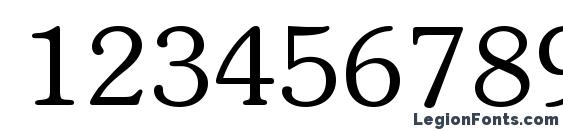 AGPresquire Font, Number Fonts