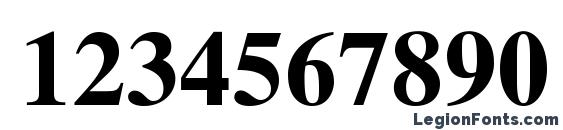 Agteutonicac bold Font, Number Fonts