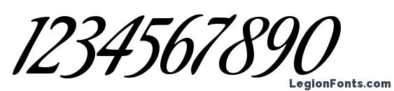 Aguafina Script Regular Font, Number Fonts