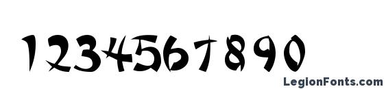 AhSooSSK Font, Number Fonts