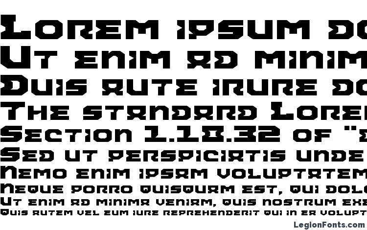 specimens Airacobra Expanded font, sample Airacobra Expanded font, an example of writing Airacobra Expanded font, review Airacobra Expanded font, preview Airacobra Expanded font, Airacobra Expanded font