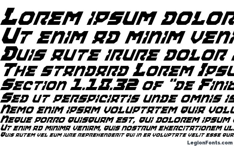specimens Airacobra Italic font, sample Airacobra Italic font, an example of writing Airacobra Italic font, review Airacobra Italic font, preview Airacobra Italic font, Airacobra Italic font