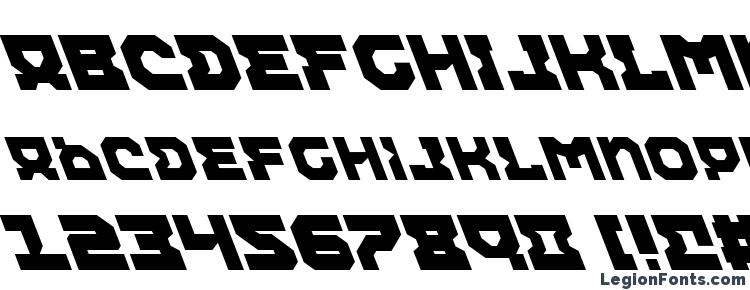 glyphs Airacobra Leftalic font, сharacters Airacobra Leftalic font, symbols Airacobra Leftalic font, character map Airacobra Leftalic font, preview Airacobra Leftalic font, abc Airacobra Leftalic font, Airacobra Leftalic font