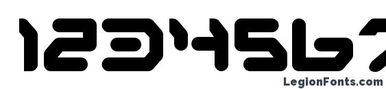 Airstrip One Font, Number Fonts