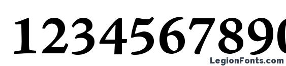 AJensonPro BoldCapt Font, Number Fonts