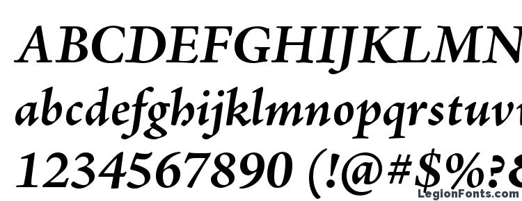 glyphs AJensonPro BoldIt font, сharacters AJensonPro BoldIt font, symbols AJensonPro BoldIt font, character map AJensonPro BoldIt font, preview AJensonPro BoldIt font, abc AJensonPro BoldIt font, AJensonPro BoldIt font