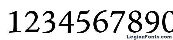 AJensonPro Capt Font, Number Fonts