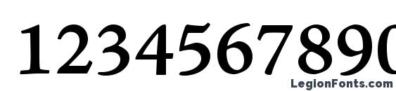 AJensonPro SemiboldCapt Font, Number Fonts