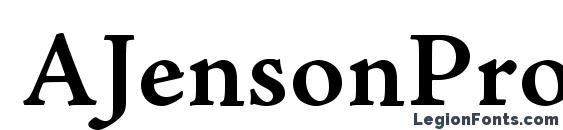 AJensonPro SemiboldCapt font, free AJensonPro SemiboldCapt font, preview AJensonPro SemiboldCapt font