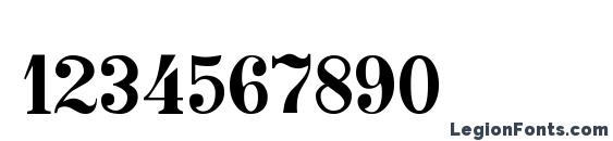 Akvo Font, Number Fonts