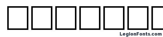 Al Kharashi 59 Naskh Font, Number Fonts