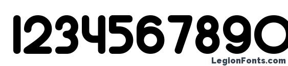 Alba Font, Number Fonts