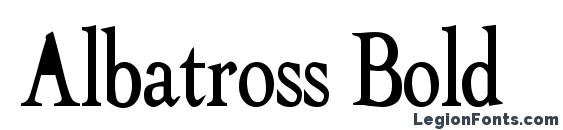 Шрифт Albatross Bold