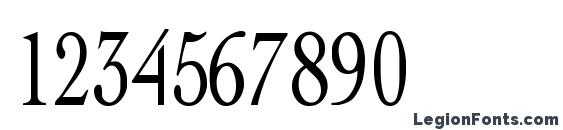 Albatross Font, Number Fonts