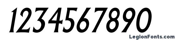 Шрифт AlbertusMTStd Italic, Шрифты для цифр и чисел