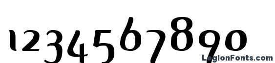 Albino Font, Number Fonts