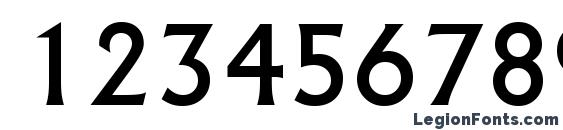 Albr55x Font, Number Fonts