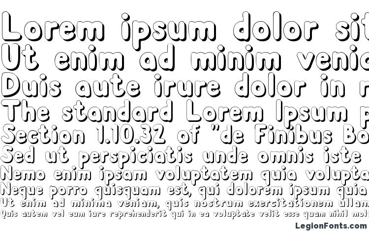specimens AlbusGrandShadow font, sample AlbusGrandShadow font, an example of writing AlbusGrandShadow font, review AlbusGrandShadow font, preview AlbusGrandShadow font, AlbusGrandShadow font