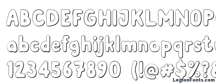 glyphs AlbusShadow font, сharacters AlbusShadow font, symbols AlbusShadow font, character map AlbusShadow font, preview AlbusShadow font, abc AlbusShadow font, AlbusShadow font