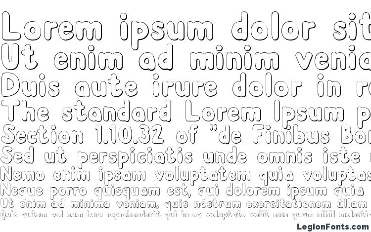 specimens AlbusShadow font, sample AlbusShadow font, an example of writing AlbusShadow font, review AlbusShadow font, preview AlbusShadow font, AlbusShadow font