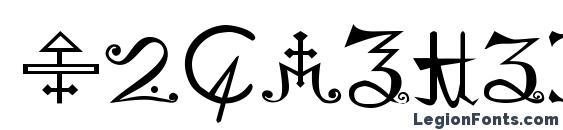 Alchemya Font, Number Fonts