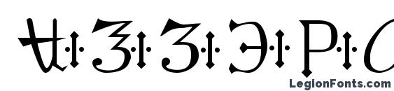 Alchemyc Font, Number Fonts