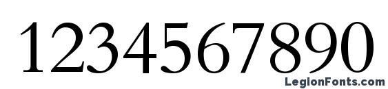 Aldine 401 BT Font, Number Fonts