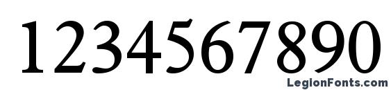 Aldine 721 BT Font, Number Fonts