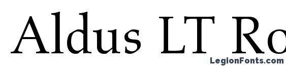 шрифт Aldus LT Roman, бесплатный шрифт Aldus LT Roman, предварительный просмотр шрифта Aldus LT Roman