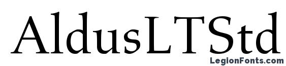 шрифт AldusLTStd Roman, бесплатный шрифт AldusLTStd Roman, предварительный просмотр шрифта AldusLTStd Roman
