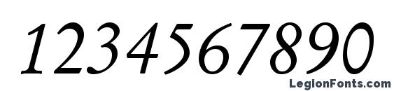 Alexander Regular Font, Number Fonts