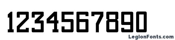 Alexandria Font, Number Fonts