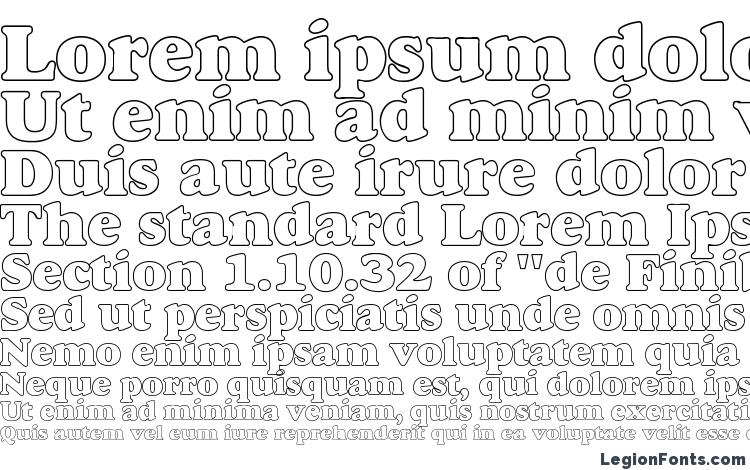 specimens Alexuss Heavy Hollow font, sample Alexuss Heavy Hollow font, an example of writing Alexuss Heavy Hollow font, review Alexuss Heavy Hollow font, preview Alexuss Heavy Hollow font, Alexuss Heavy Hollow font