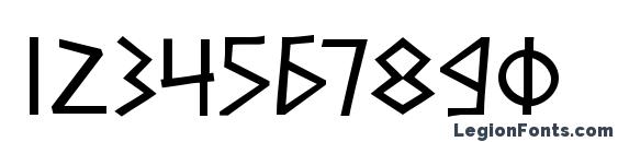 Alfabetix Font, Number Fonts