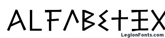 Alfabetix Font
